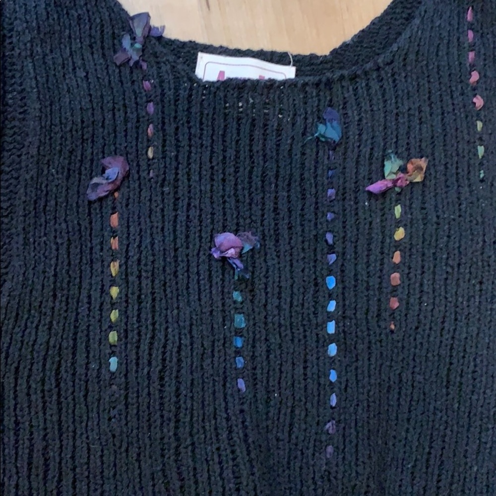 Cropped sweater tank